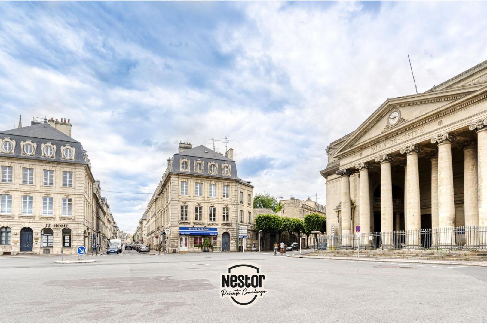 Apartamento La Casa Bella — Parking Prive & Vue Sur L'Abbaye Caen Exterior foto