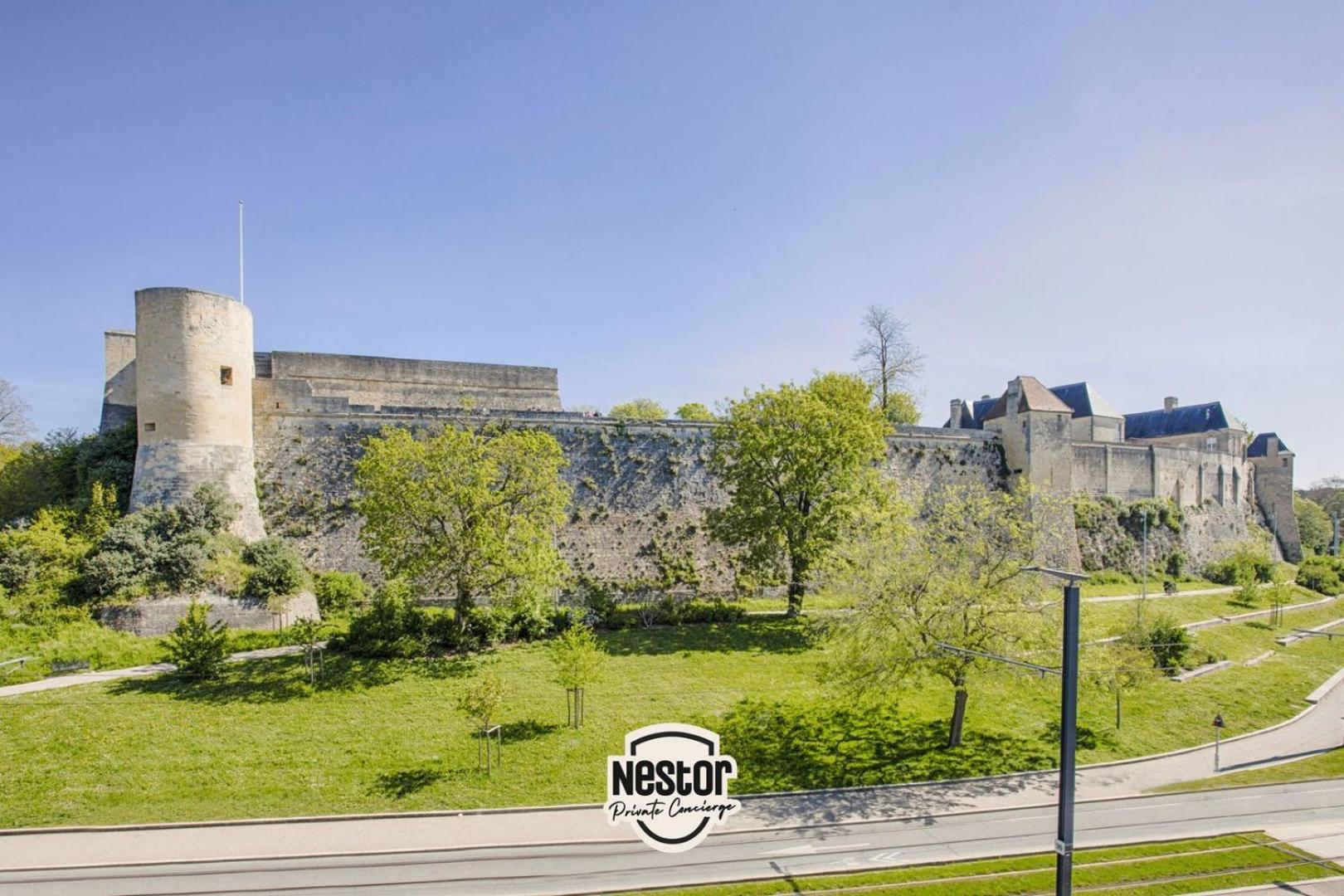 Apartamento La Casa Bella — Parking Prive & Vue Sur L'Abbaye Caen Exterior foto