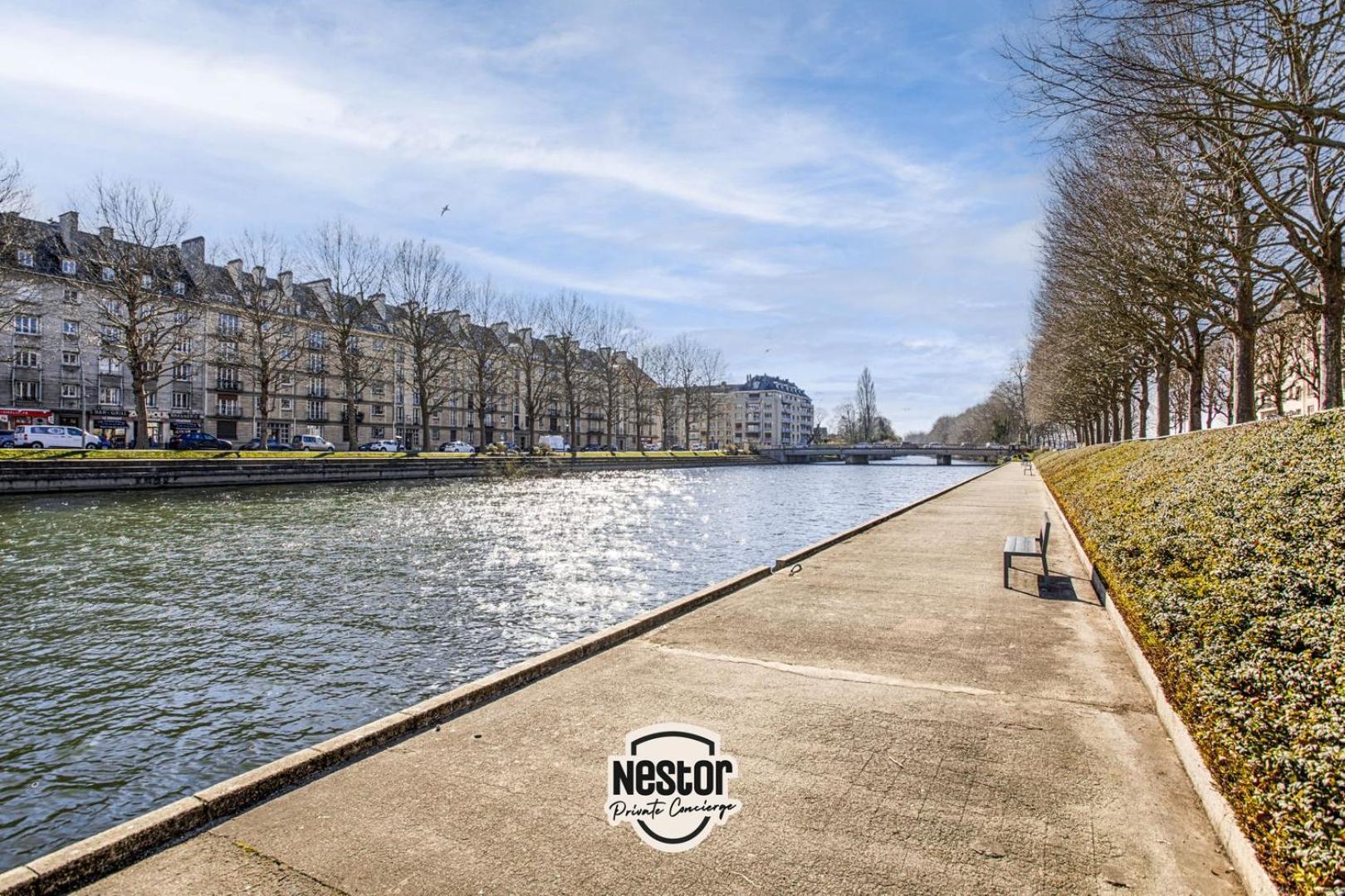 Apartamento La Casa Bella — Parking Prive & Vue Sur L'Abbaye Caen Exterior foto