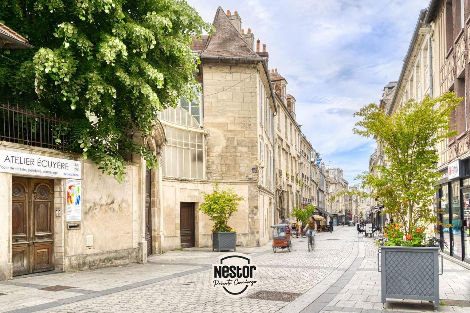 Apartamento La Casa Bella — Parking Prive & Vue Sur L'Abbaye Caen Exterior foto