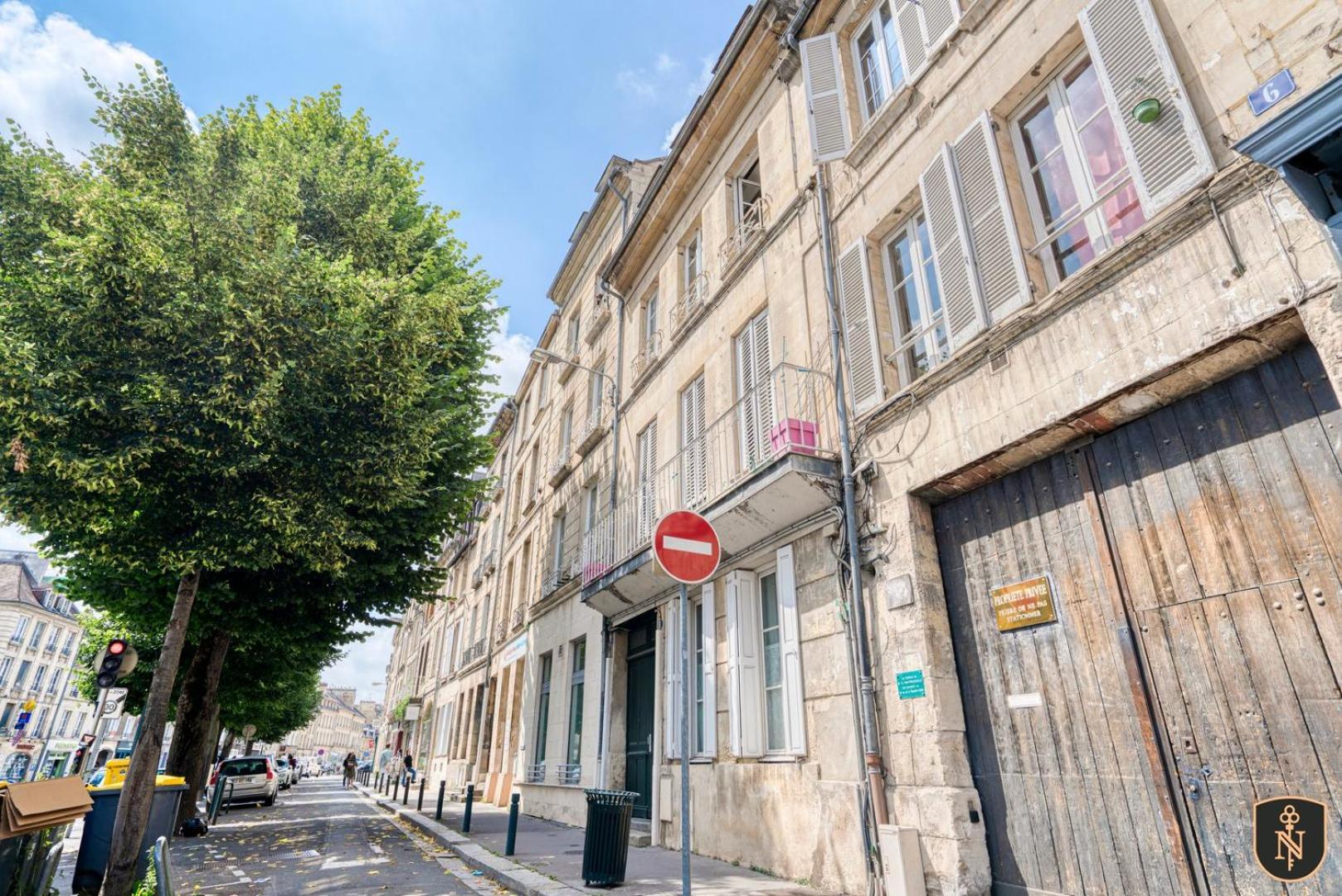 Apartamento La Casa Bella — Parking Prive & Vue Sur L'Abbaye Caen Exterior foto