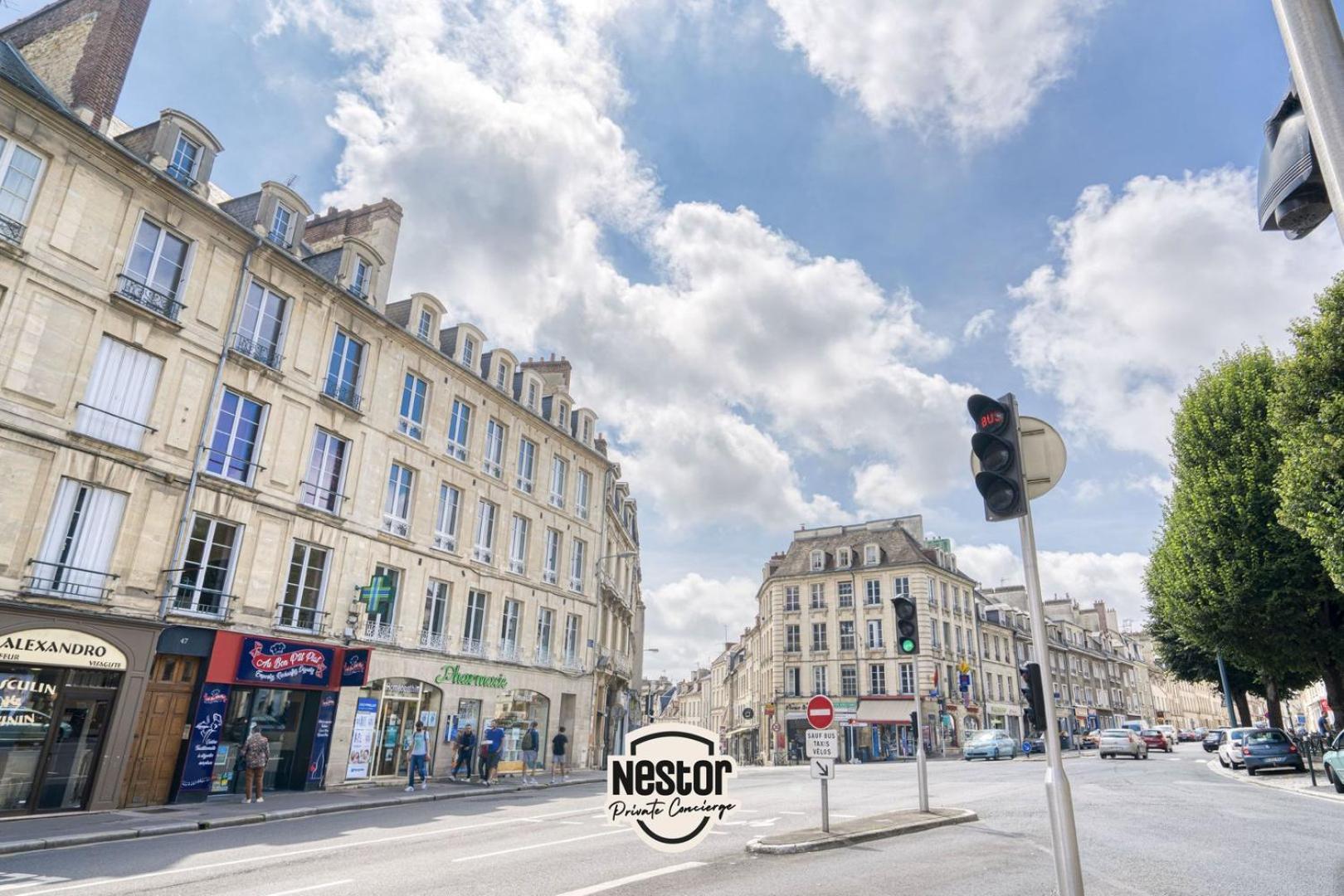 Apartamento La Casa Bella — Parking Prive & Vue Sur L'Abbaye Caen Exterior foto