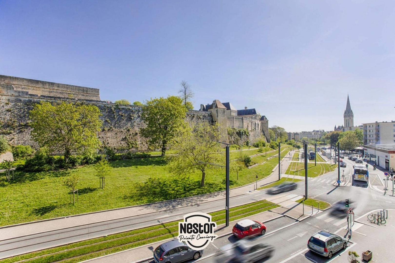 Apartamento La Casa Bella — Parking Prive & Vue Sur L'Abbaye Caen Exterior foto