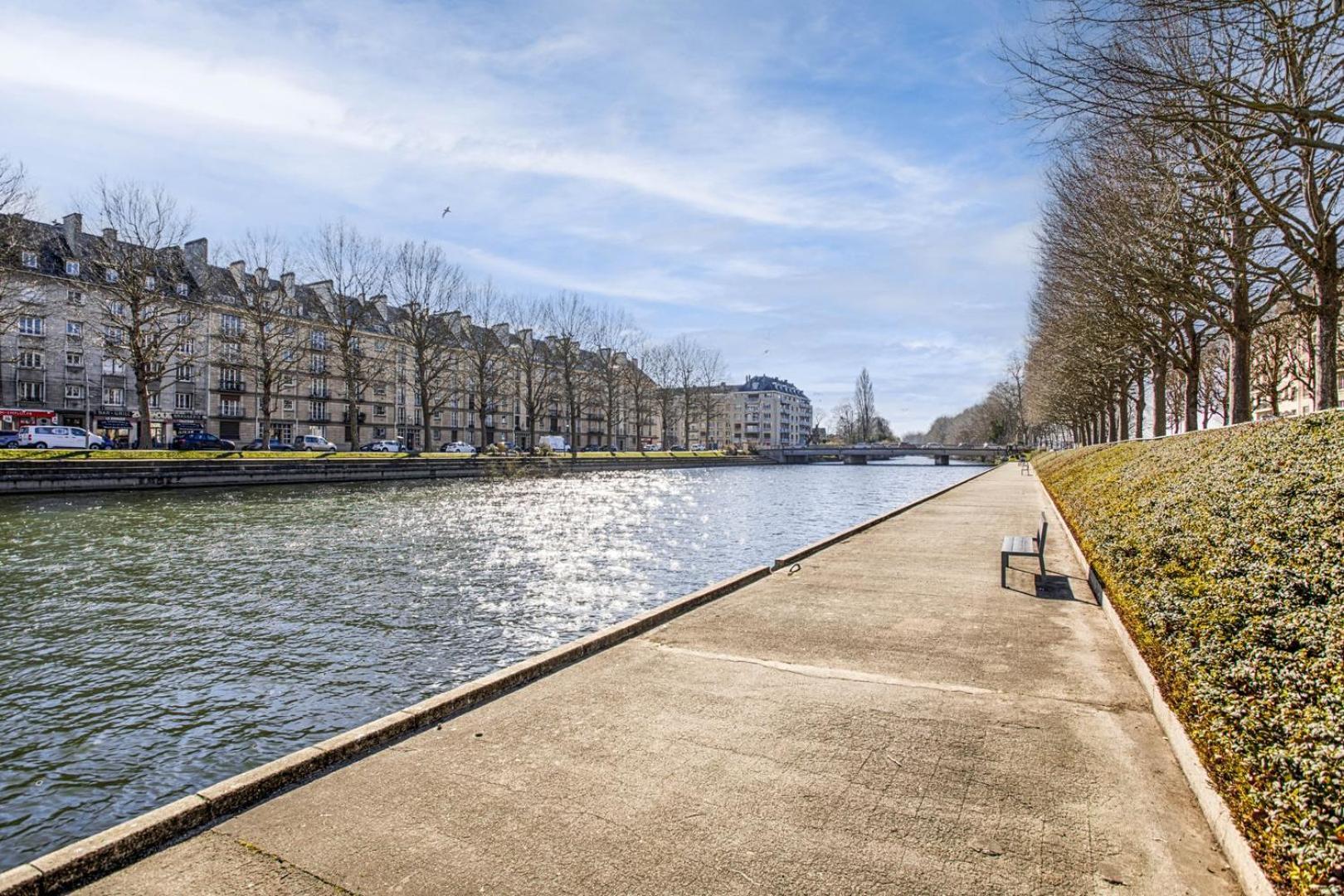 Apartamento La Casa Bella — Parking Prive & Vue Sur L'Abbaye Caen Exterior foto