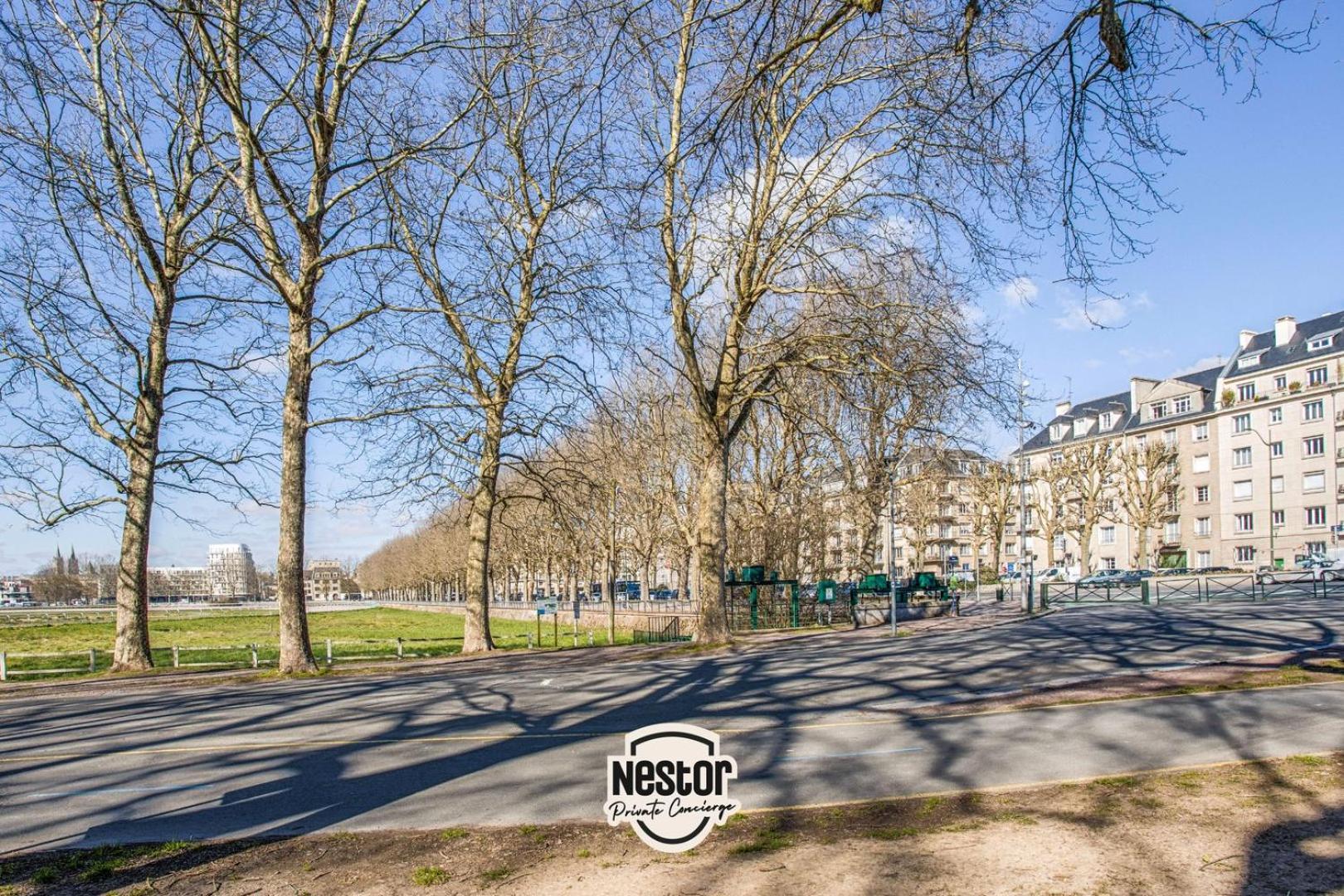 Apartamento La Casa Bella — Parking Prive & Vue Sur L'Abbaye Caen Exterior foto