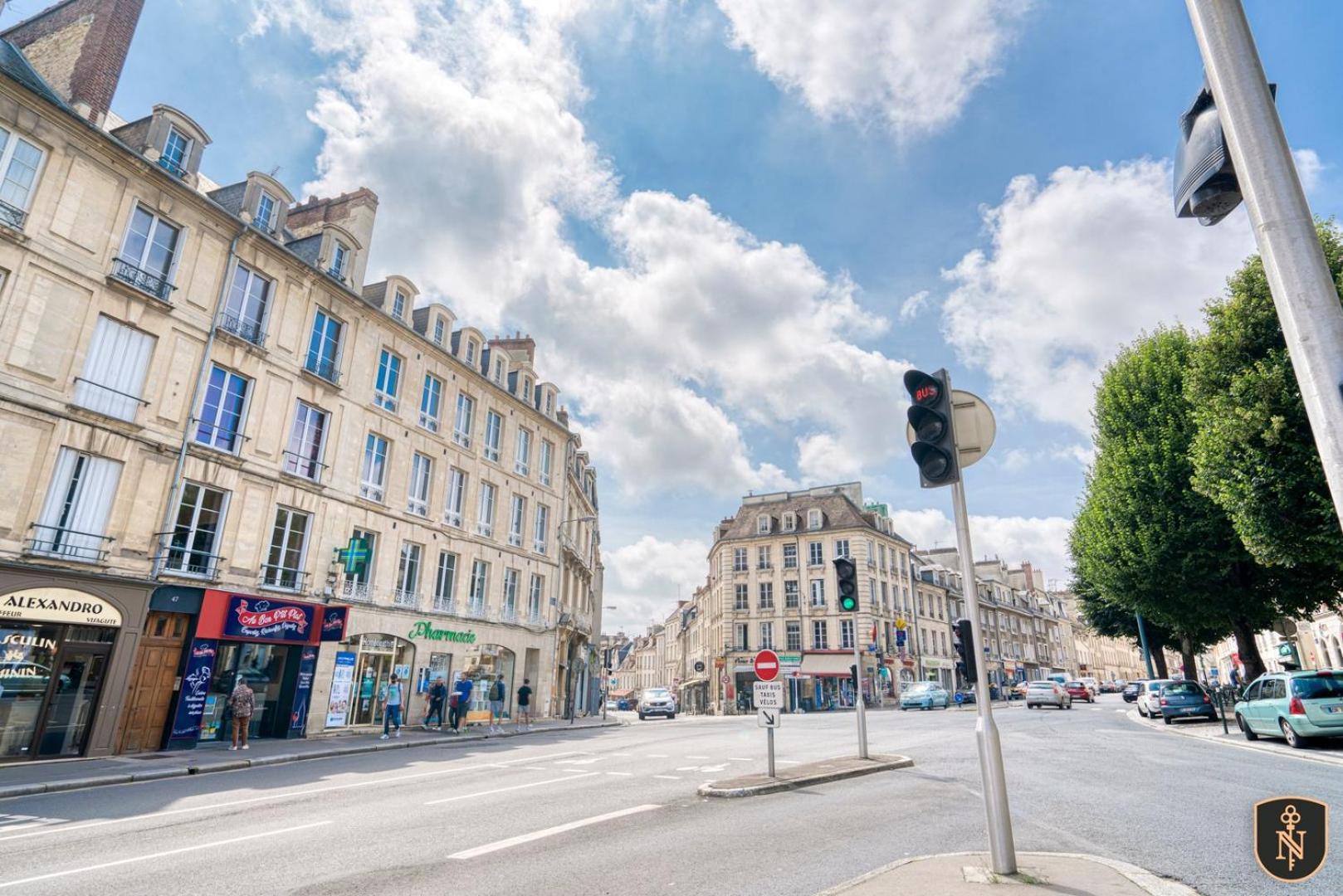 Apartamento La Casa Bella — Parking Prive & Vue Sur L'Abbaye Caen Exterior foto